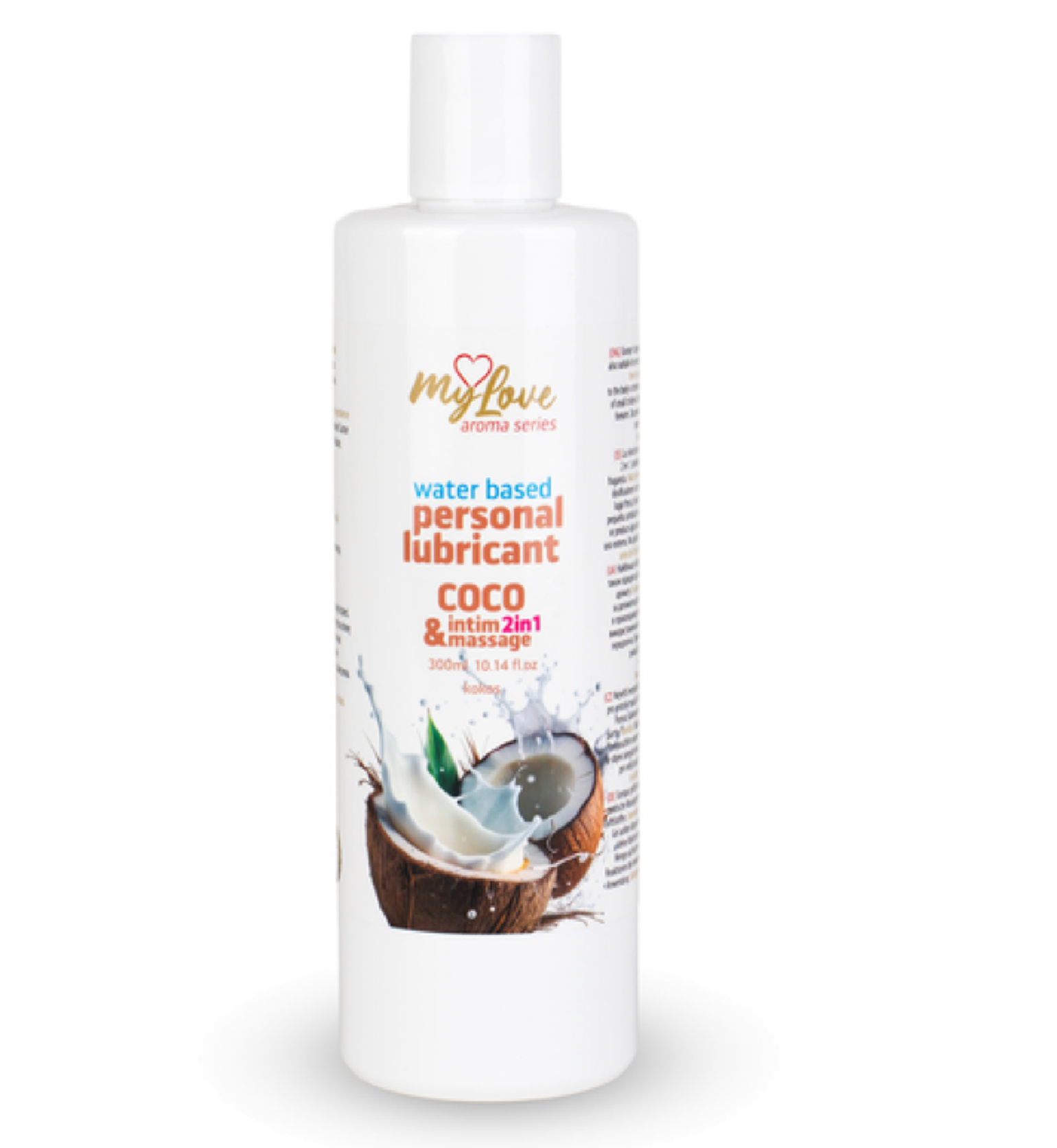 MyLove intimni gel za masažu i lubrikant Kokos 300ml  101 0318
